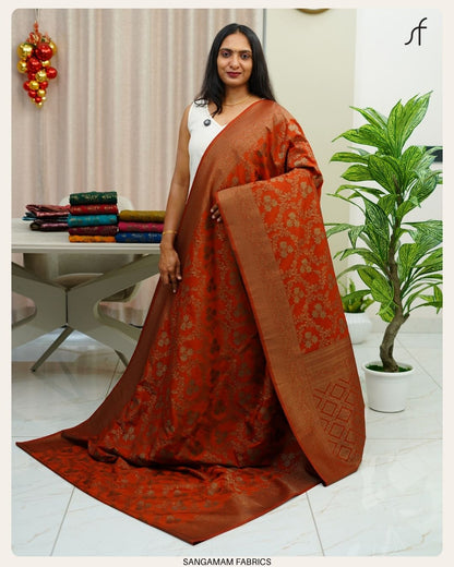 GEORGETTE BANARASI SAREE&nbsp;