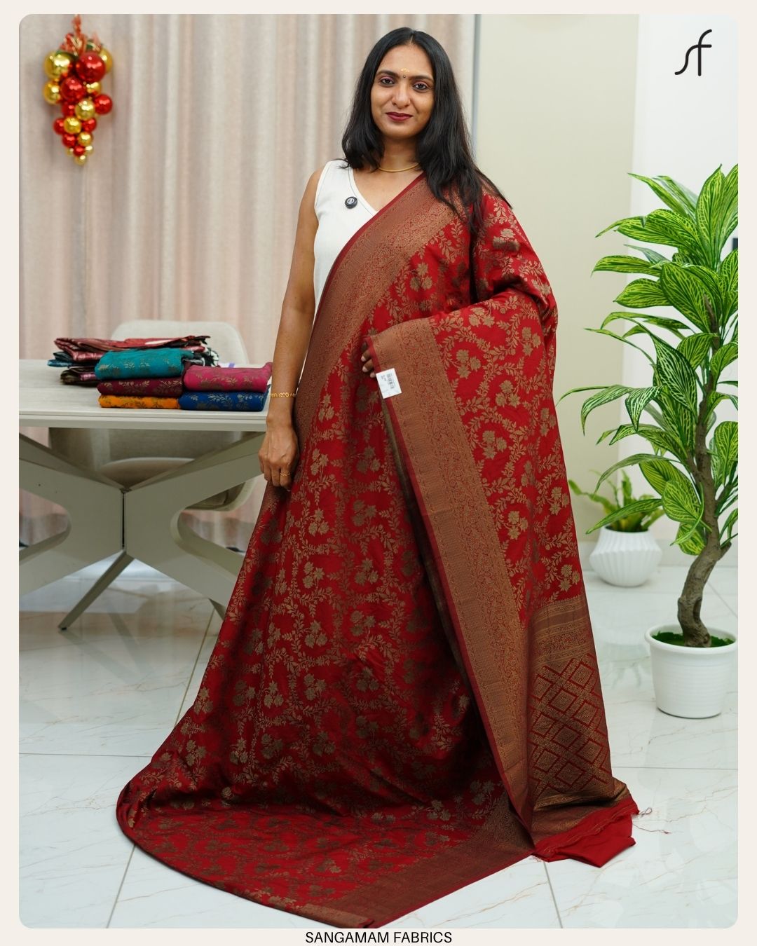 GEORGETTE BANARASI SAREE&nbsp;