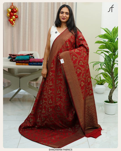 GEORGETTE BANARASI SAREE&nbsp;