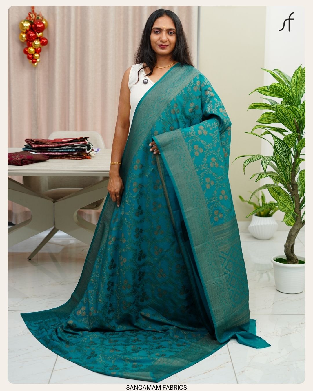 GEORGETTE BANARASI SAREE&nbsp;