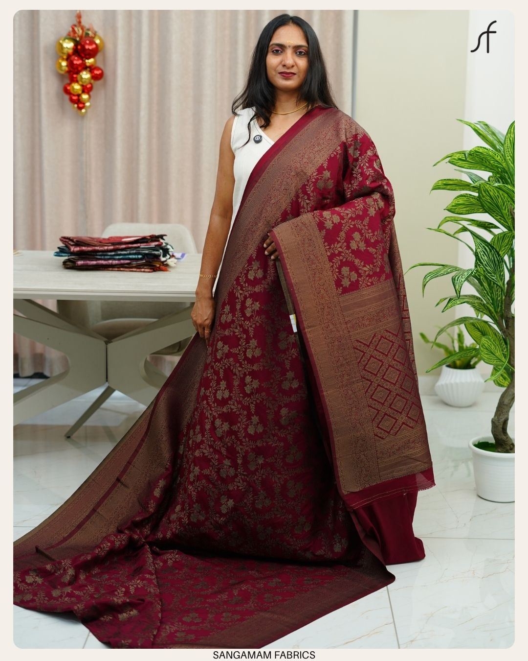 GEORGETTE BANARASI SAREE&nbsp;