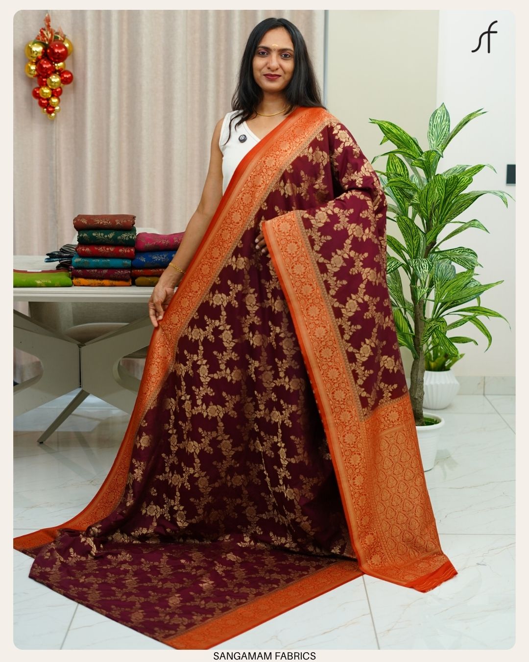 GEORGETTE BANARASI SAREE&nbsp;