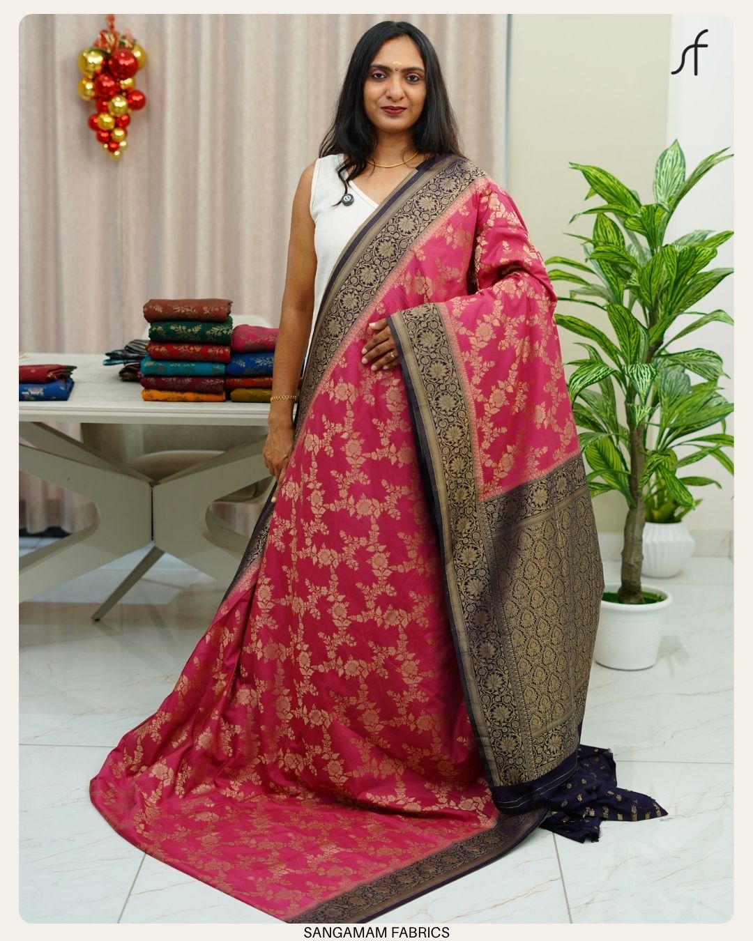 GEORGETTE BANARASI SAREE&nbsp;