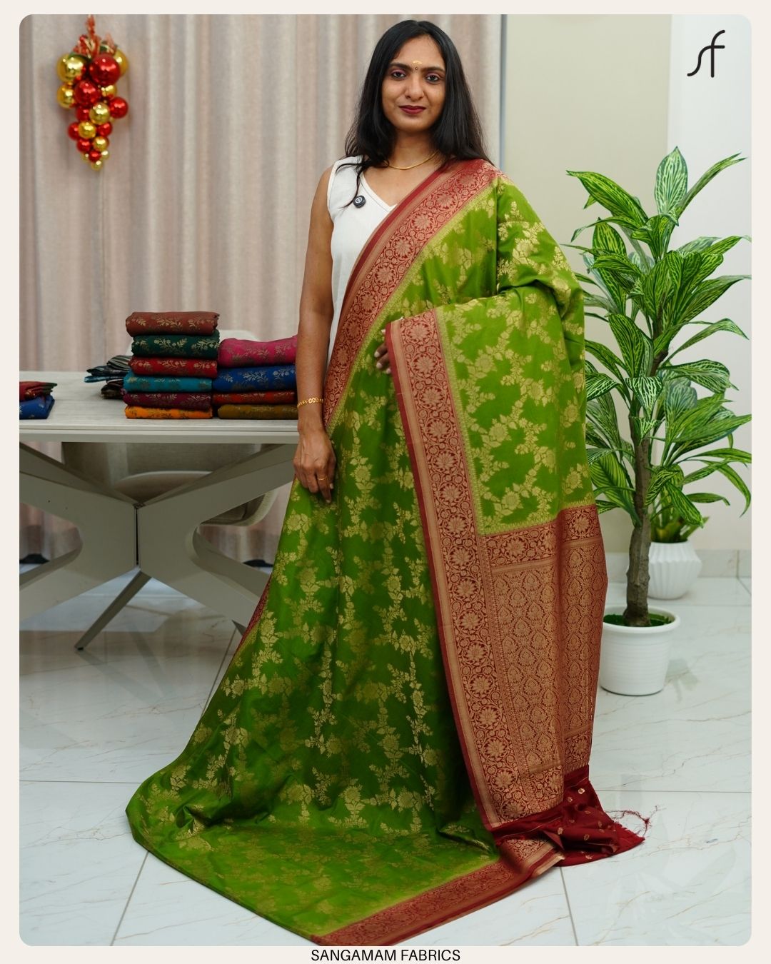 GEORGETTE BANARASI SAREE&nbsp;