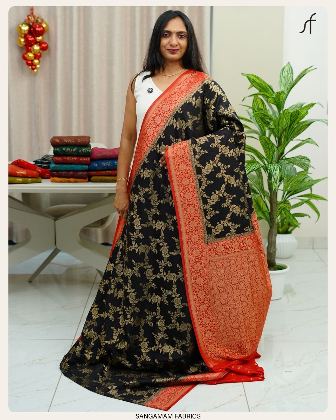 GEORGETTE BANARASI SAREE&nbsp;