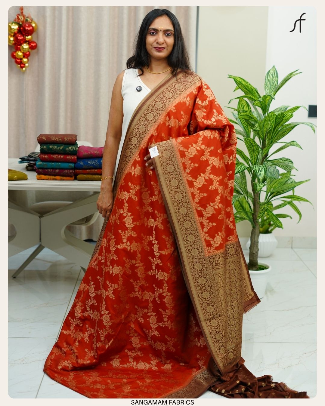 GEORGETTE BANARASI SAREE&nbsp;