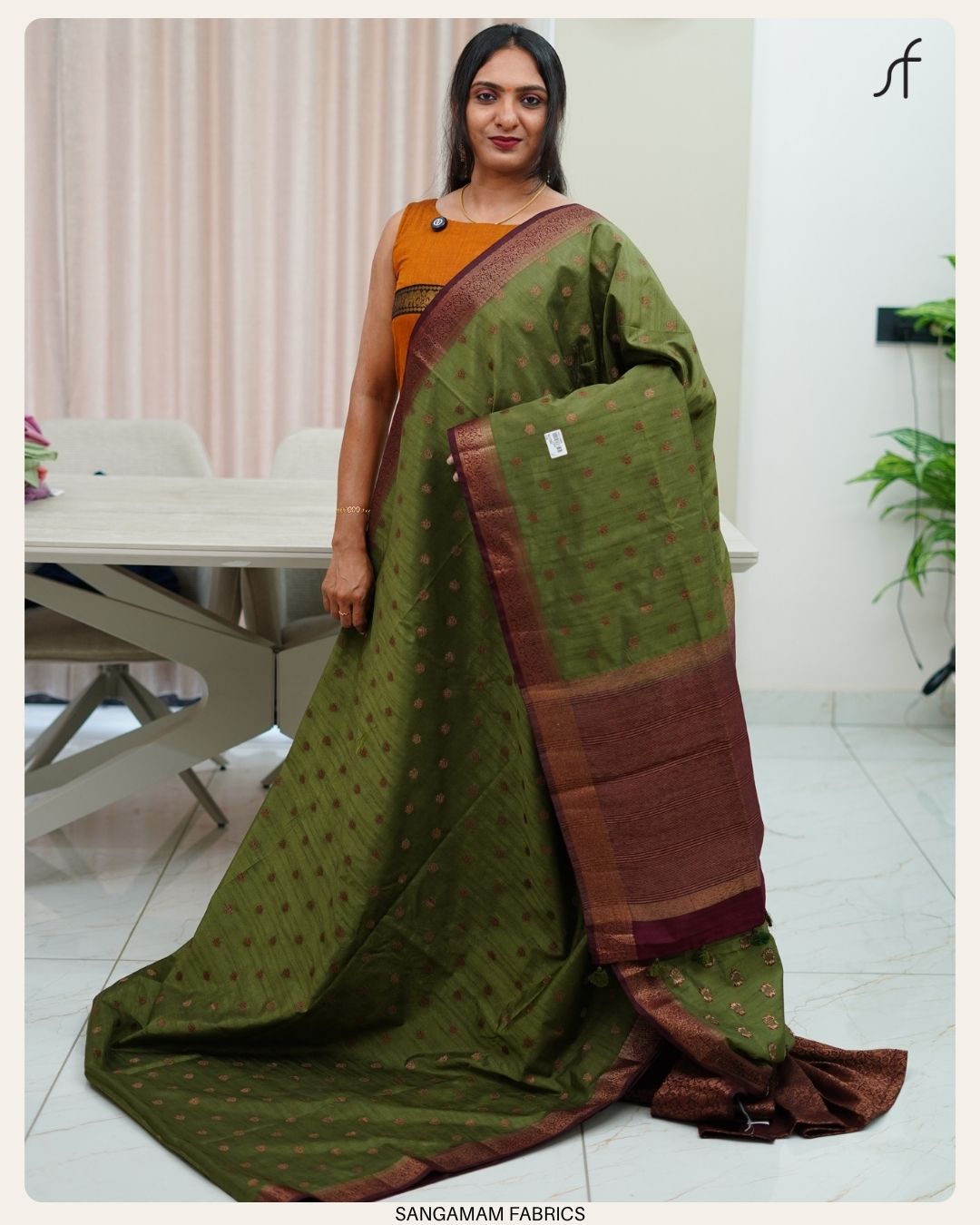 SEMI RAW SILK SAREE