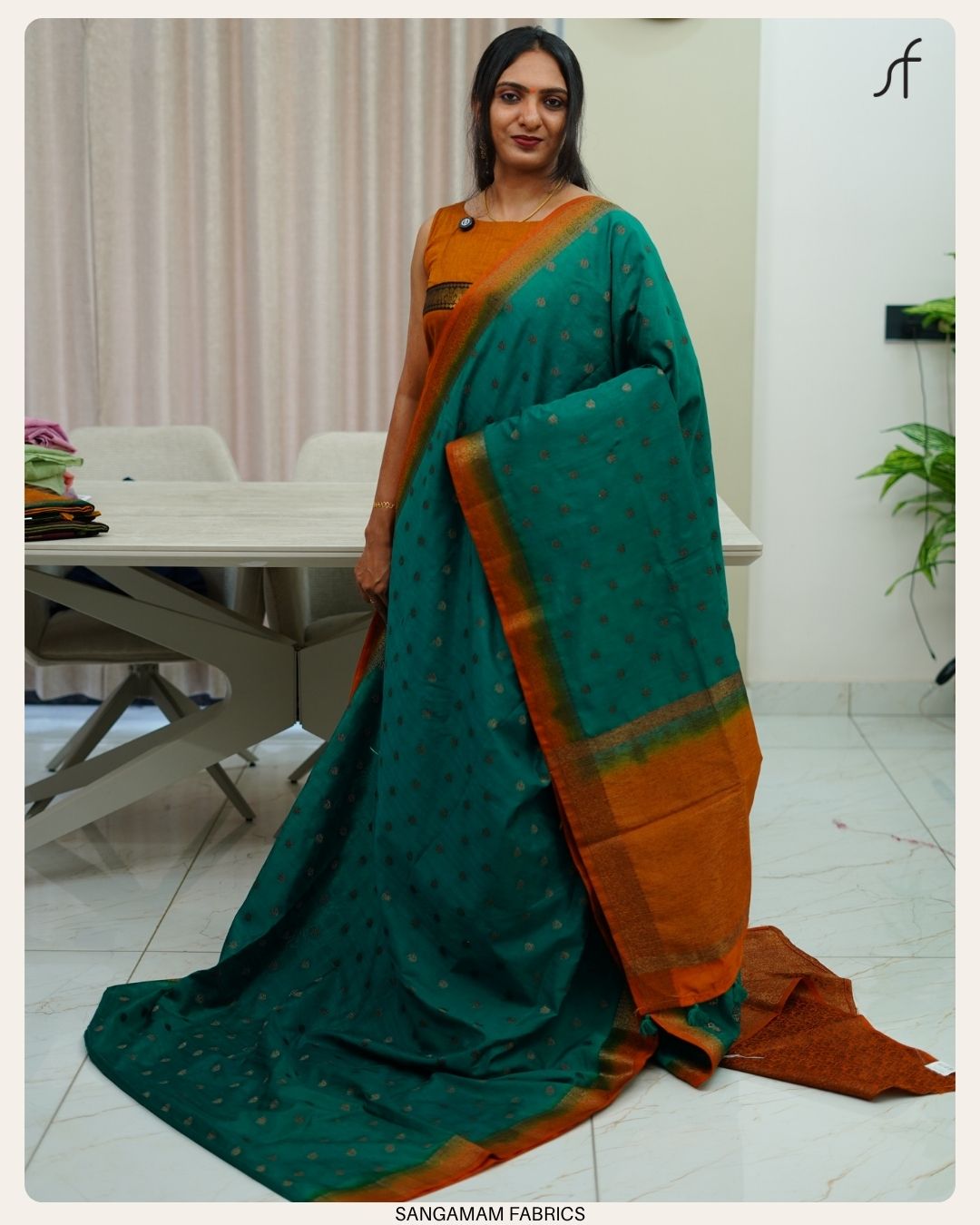 SEMI RAW SILK SAREE