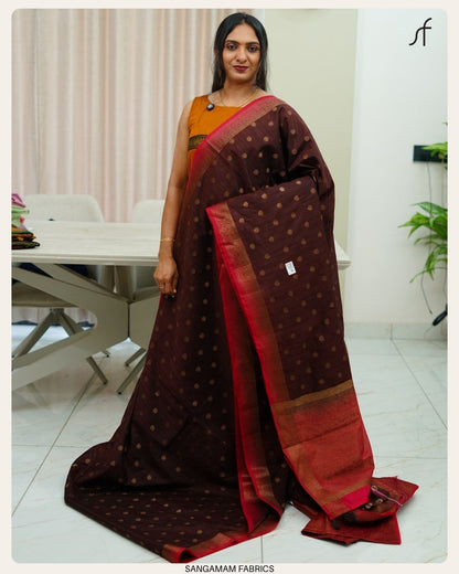 SEMI RAW SILK SAREE