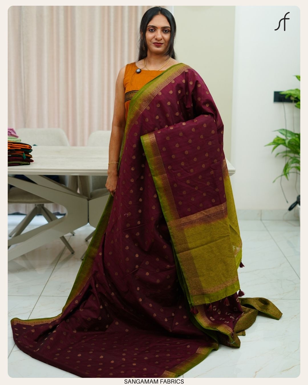 SEMI RAW SILK SAREE