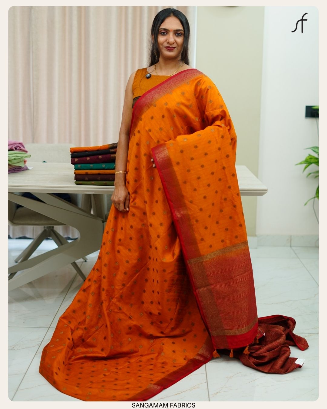SEMI RAW SILK SAREE
