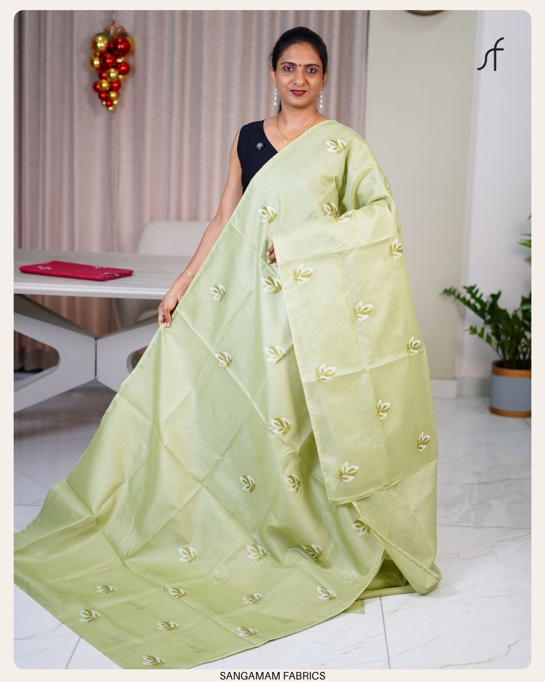 NET COTTA SAREE
