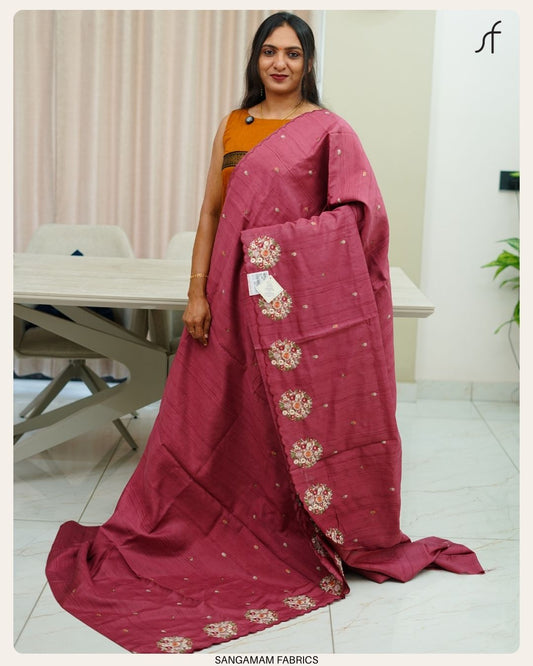 SEMI JUTE SAREE