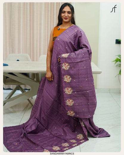 SEMI JUTE SAREE