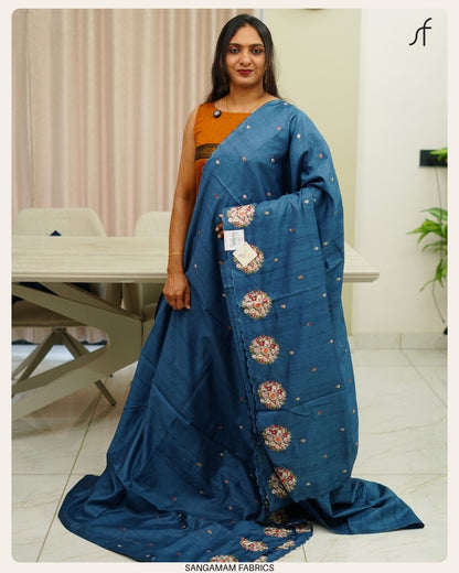 SEMI JUTE SAREE