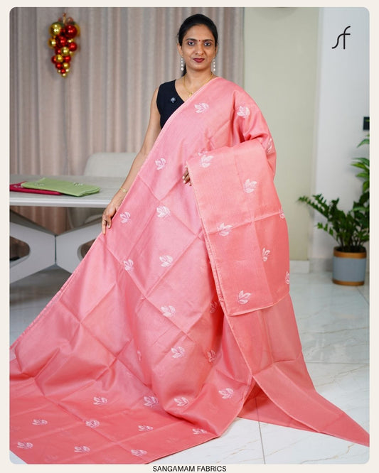 NET COTTA SAREE