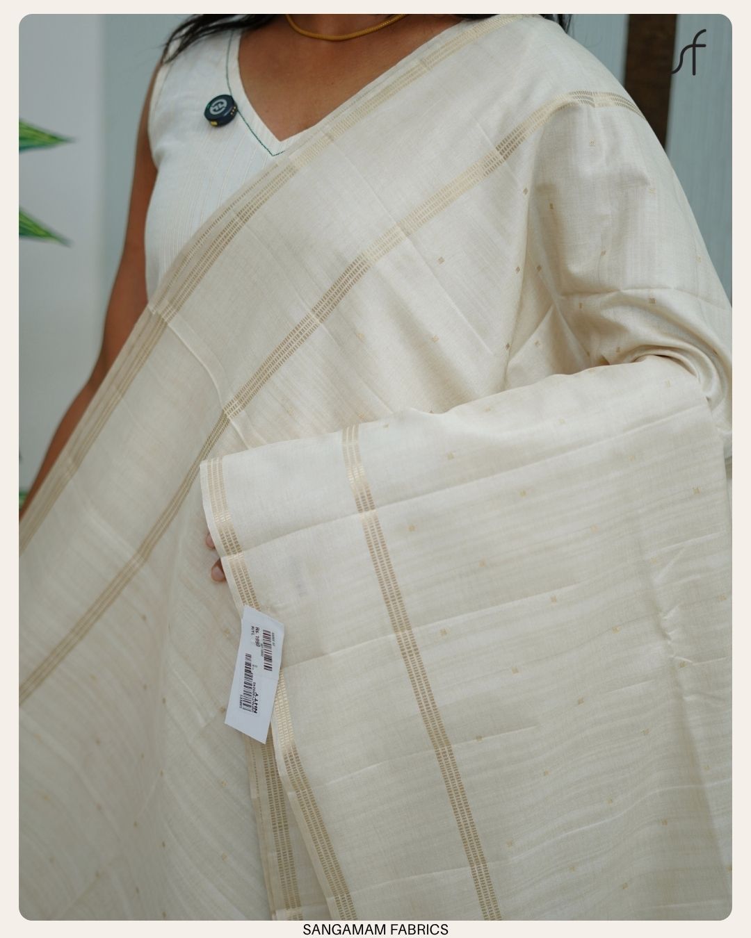 SEMI TUSSAR SILK SAREE