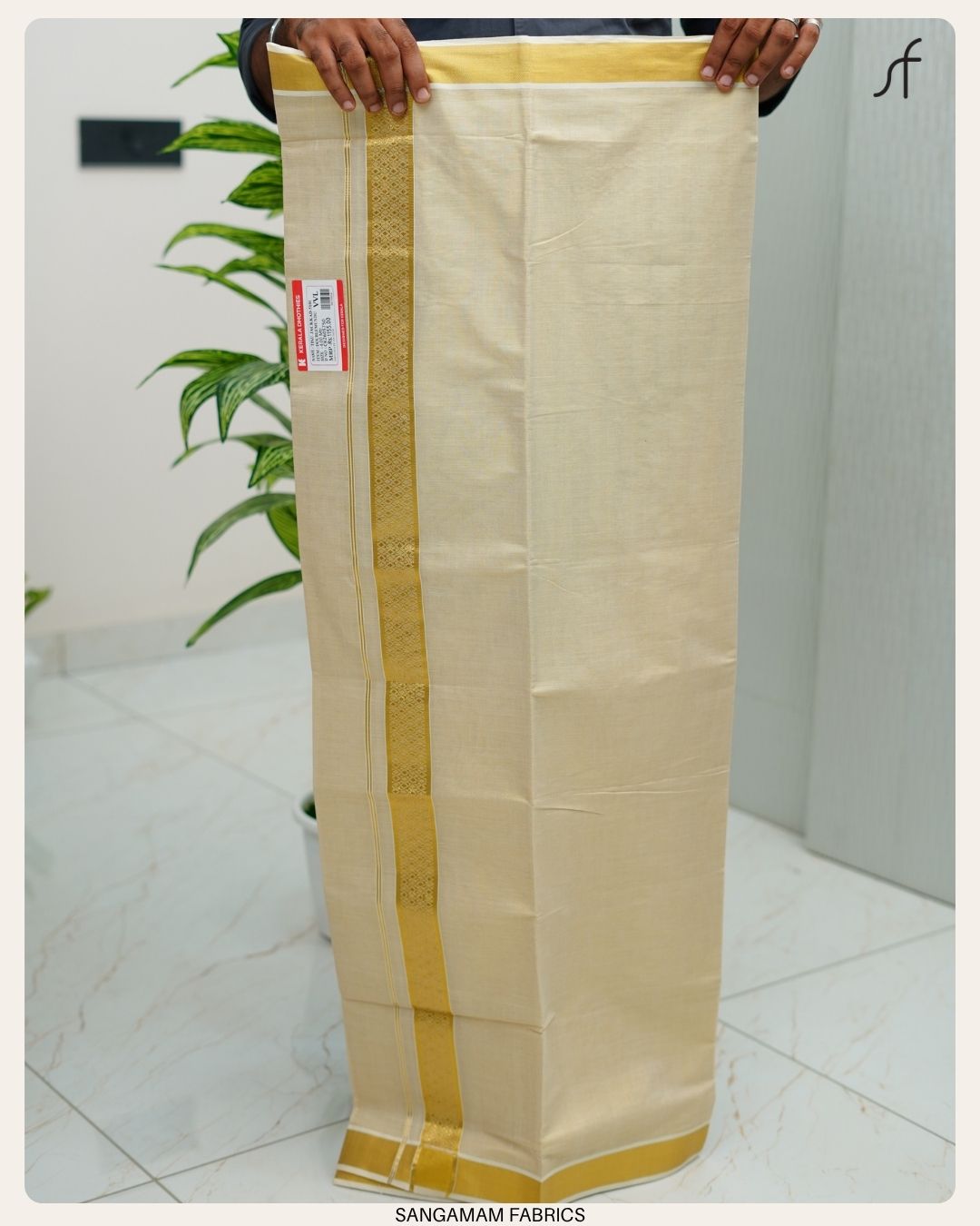 JACQUARD PATTERN DOUBLE MUNDU