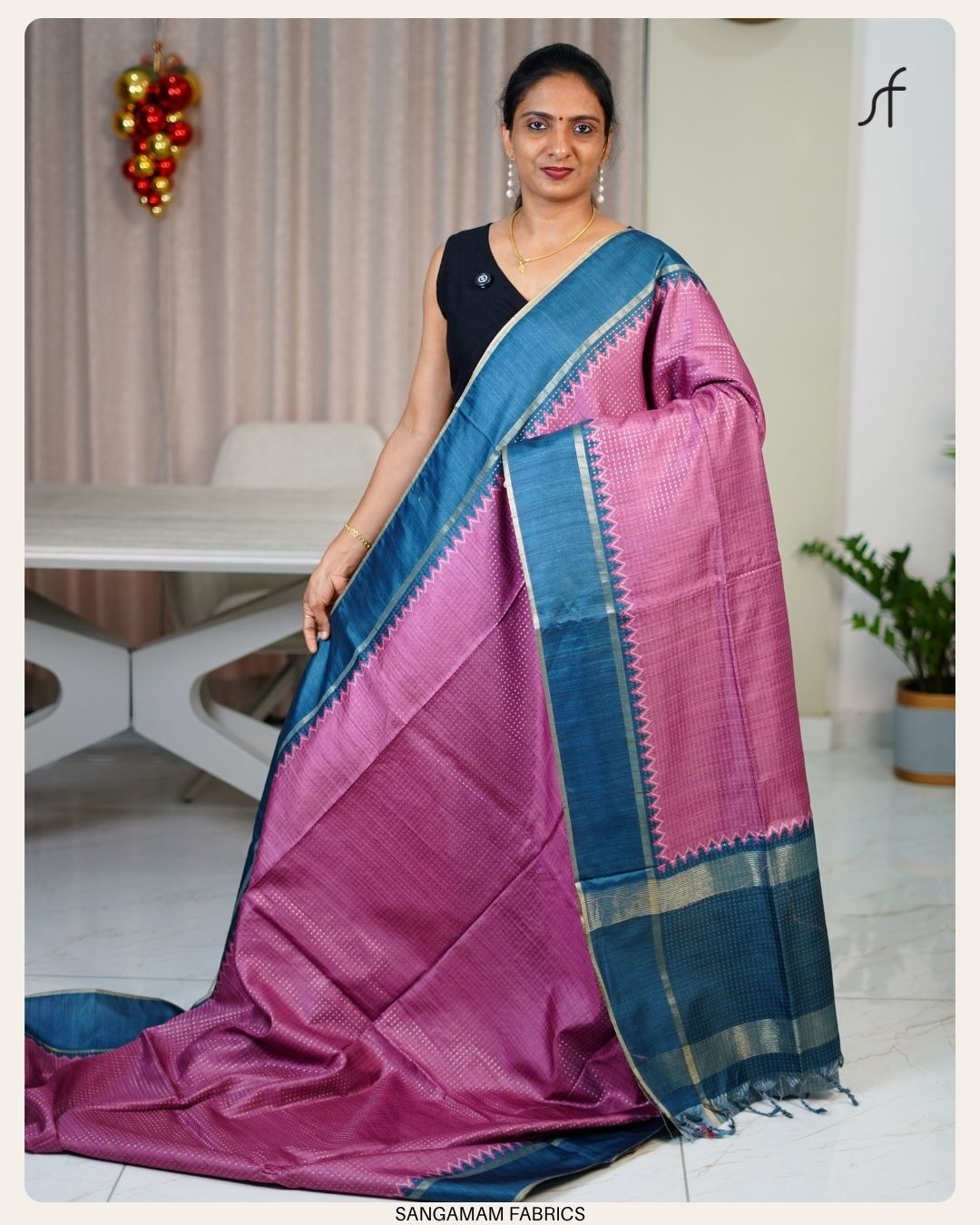 SEMI TUSSAR SILK SAREE