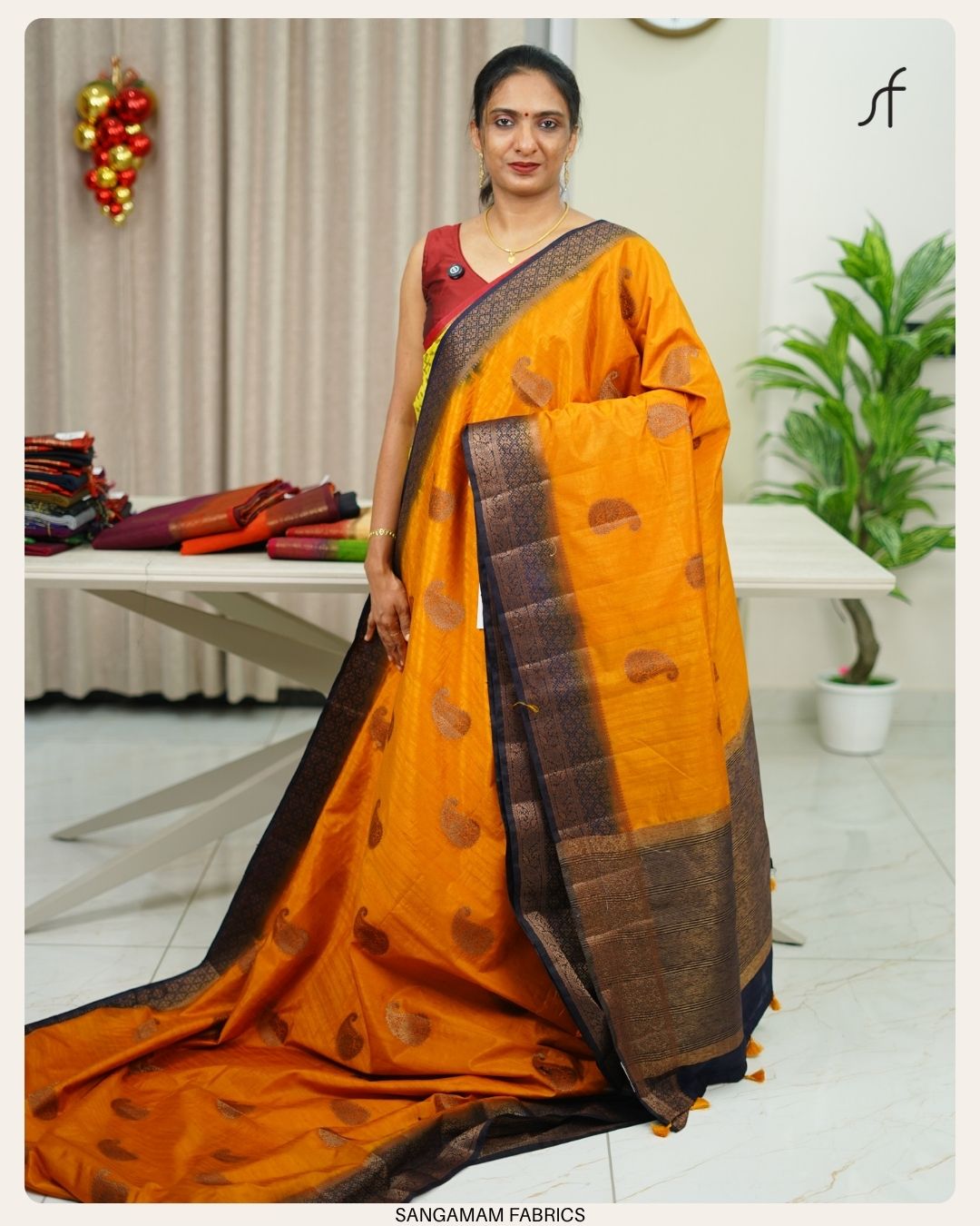 SEMI TUSSAR SILK SAREE