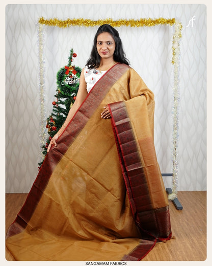 SEMI JUTE SILK BANARASI  SAREE