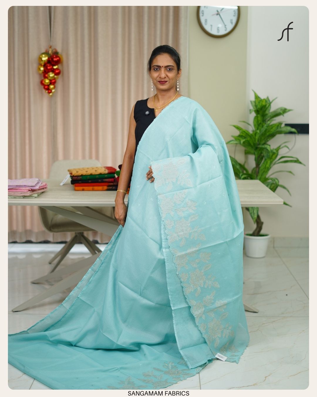 NET COTTA SAREE