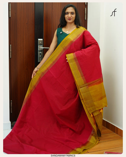 SEMI JUTE BANARASI SAREE