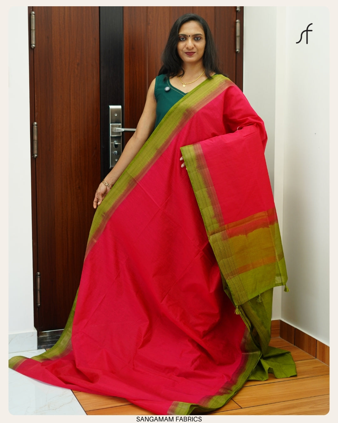 SEMI JUTE BANARASI SAREE