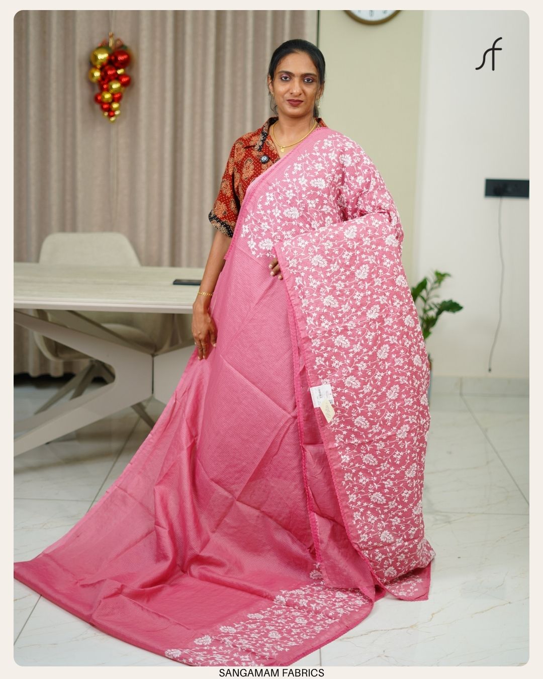 NET COTTA SAREE