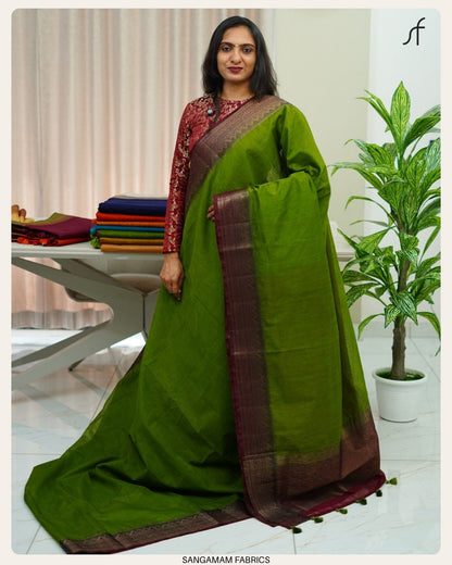 SEMI JUTE BANARASI SAREE