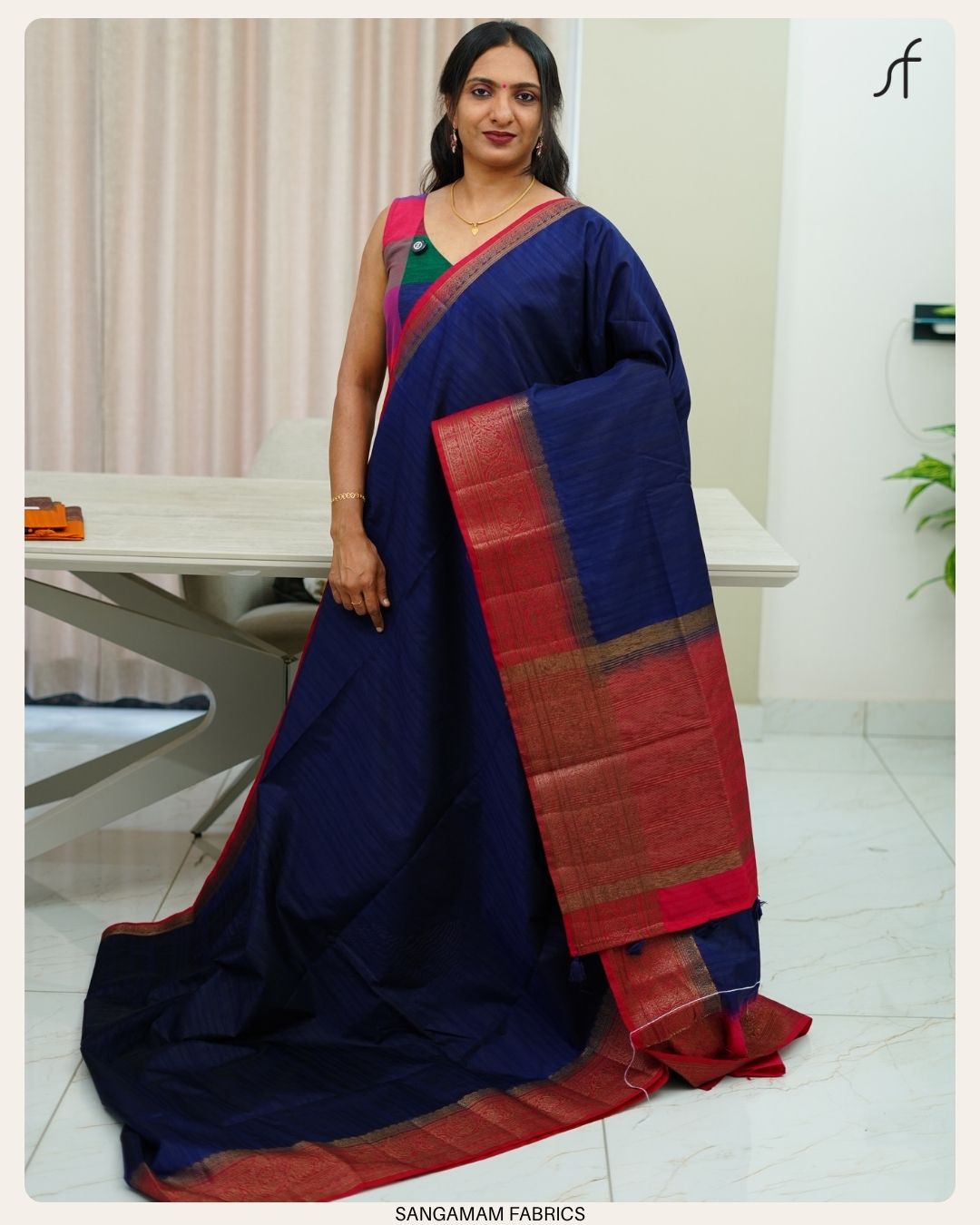 SEMI RAW SILK SAREE