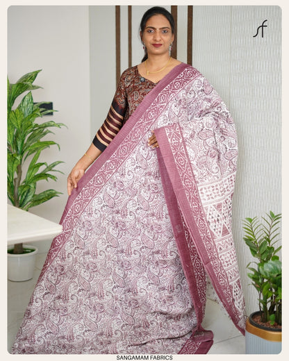 SEMI JUTE SAREE