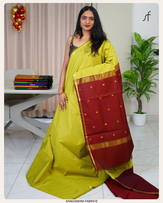 SEMI MAHESWARI SILK SAREE