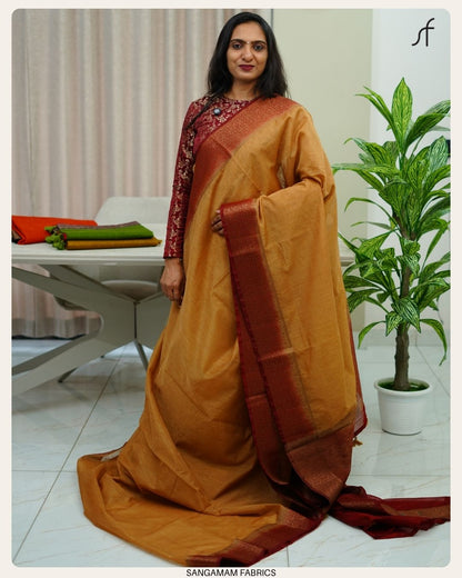 SEMI JUTE BANARASI SAREE