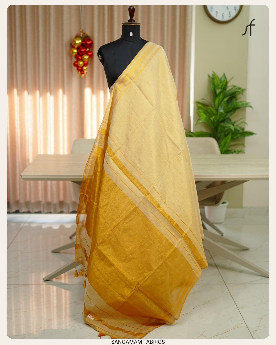 MULL TISSUE SAREE