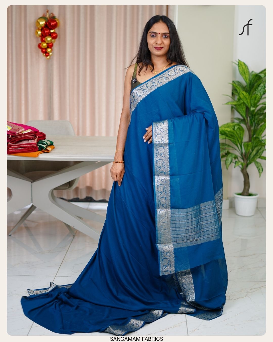 SEMI BANARASI SAREE