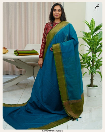SEMI JUTE BANARASI SAREE