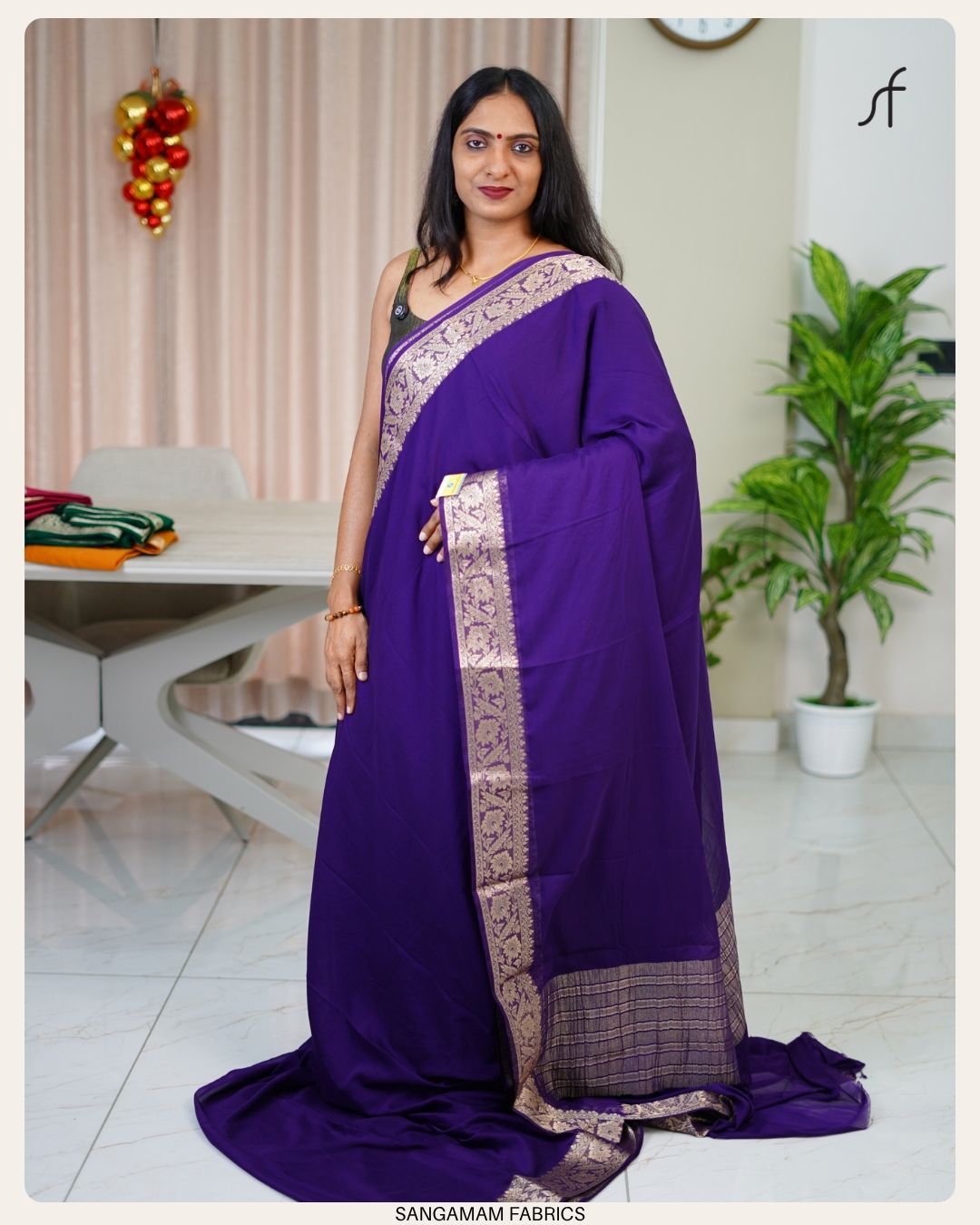 SEMI BANARASI SAREE