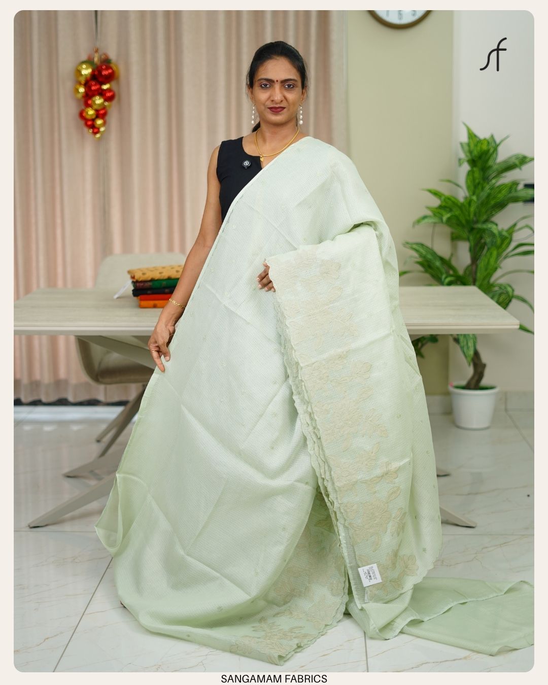 NET COTTA SAREE
