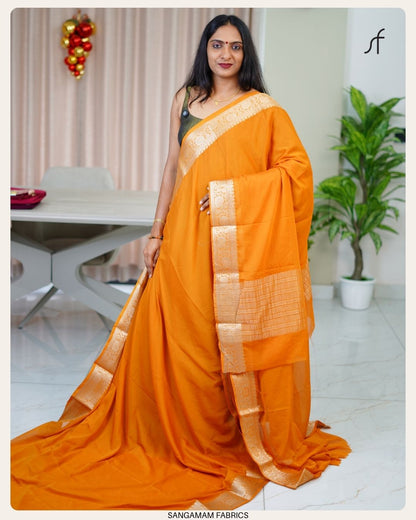 SEMI BANARASI SAREE