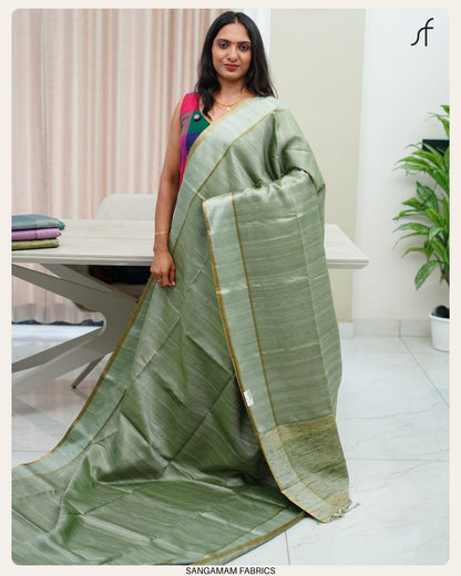 GHICHA TUSSAR SAREE