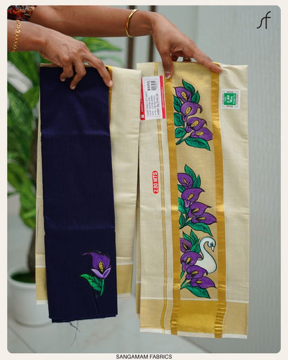 HAND PAINTED SET MUNDU