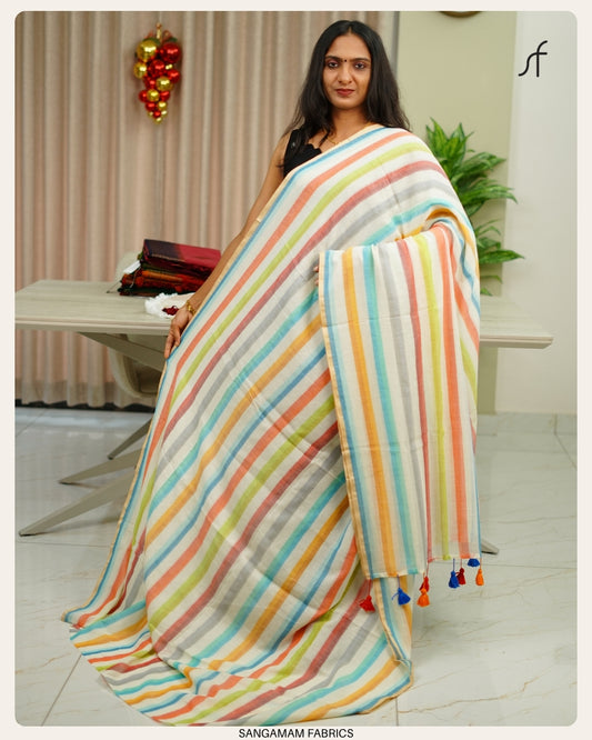 MULL COTTON SAREE