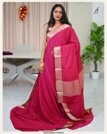 SEMI BANARASI SAREE
