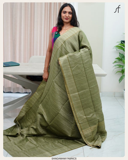GHICHA TUSSAR SAREE