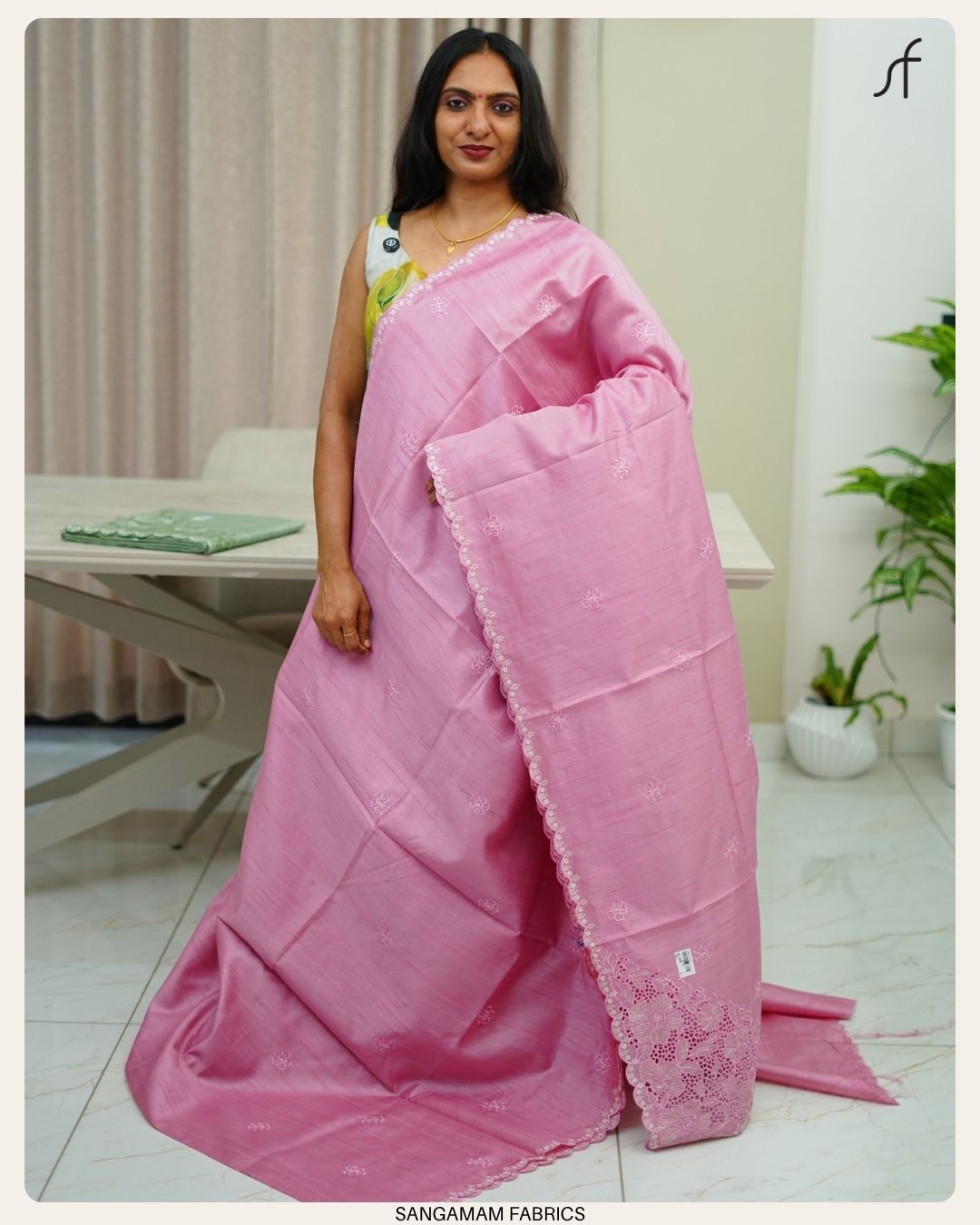 SEMI TUSSAR SILK SAREE