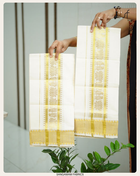 TEMPLE DETAILED SET MUNDU