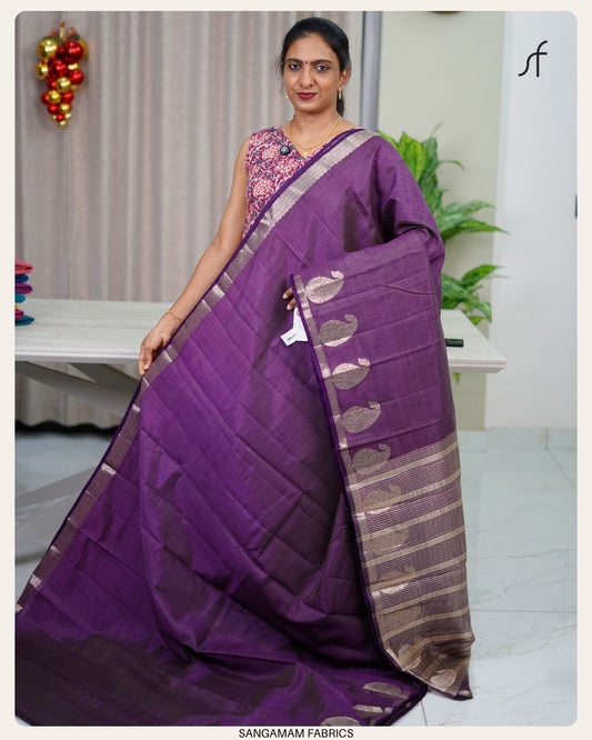 SEMI TUSSAR SILK SAREE