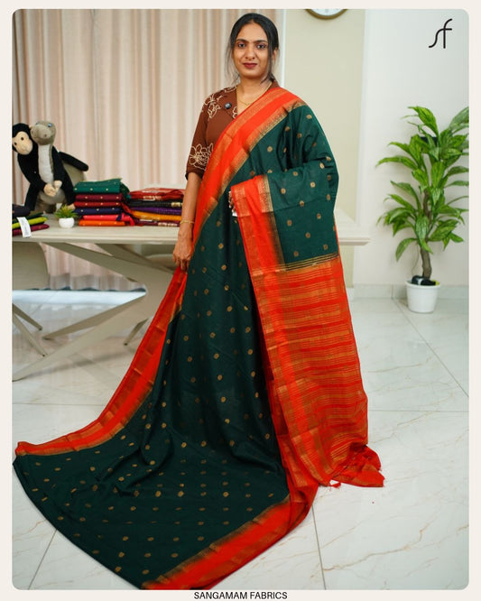 SEMI JUTE SAREE
