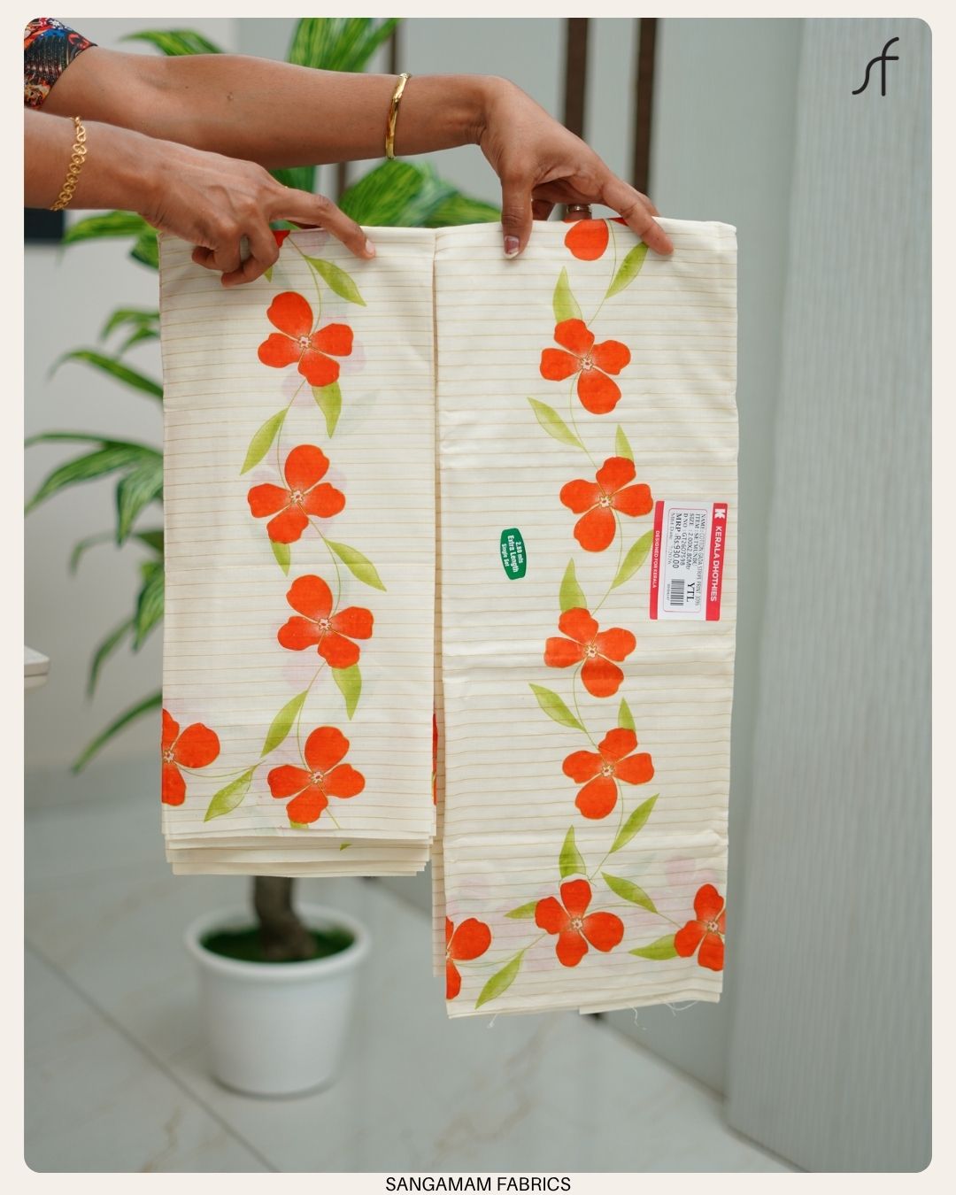 FLORAL PRINTED SET MUNDU
